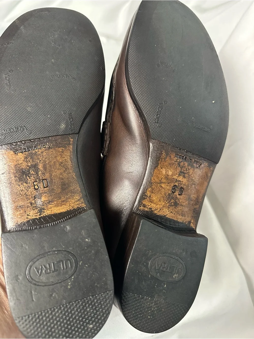 Gucci Horsebit Loafers Men’s 6D Dark Brown Leather Excellent